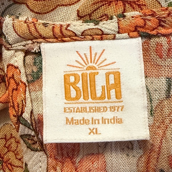 Bila Floral Paisley Bohemian Dress. - Picture 9 of 10